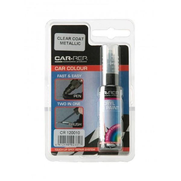Car Rep Touch Up 120010 Clearcoat Metallic 12ml (Made in Finland) Alliance Auto Products