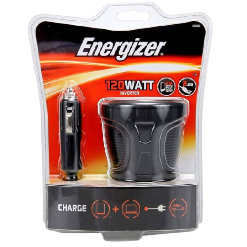 Energizer 120w Cup Holder Inverter Alliance Auto Products