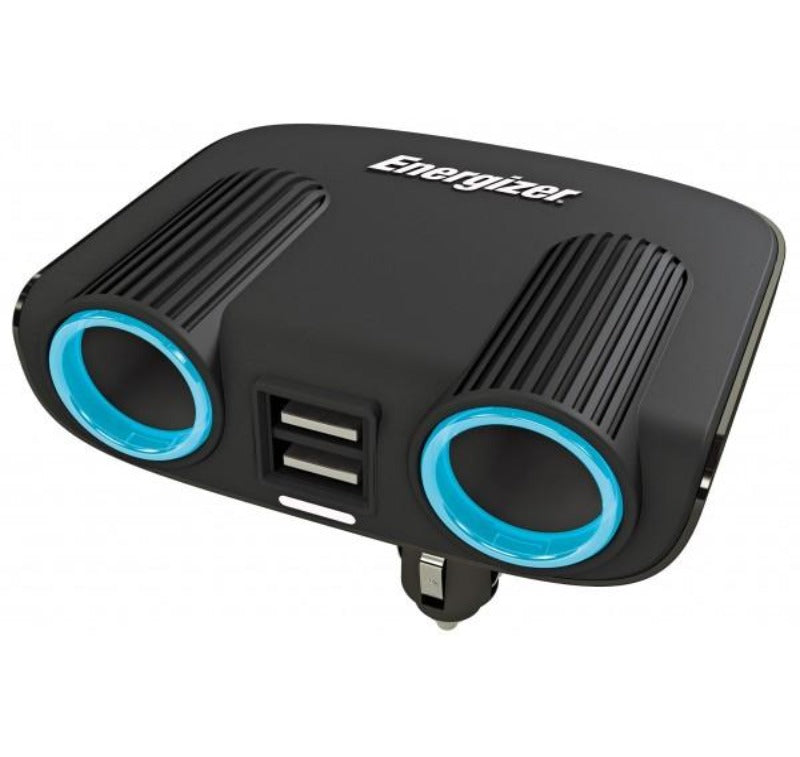 Energizer 12v Socket Adapter With Twin USB Alliance Auto Products
