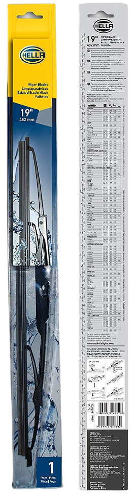 Hella Wiper Blade 19inch (475mm) Alliance Auto Products