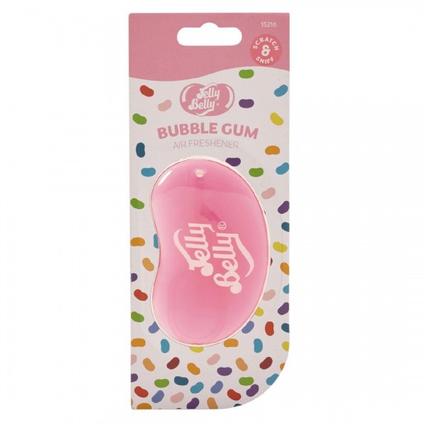 Jelly Belly-Air Freshener 3D Bubblegum Alliance Auto Products