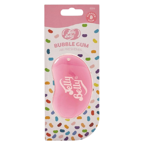 Jelly Belly-Air Freshener 3D Bubblegum Alliance Auto Products