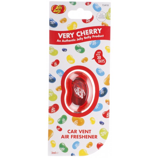 Jelly Belly-Air Freshener  Air Vent Diffusor-Freshener - Very Cherry Alliance Auto Products