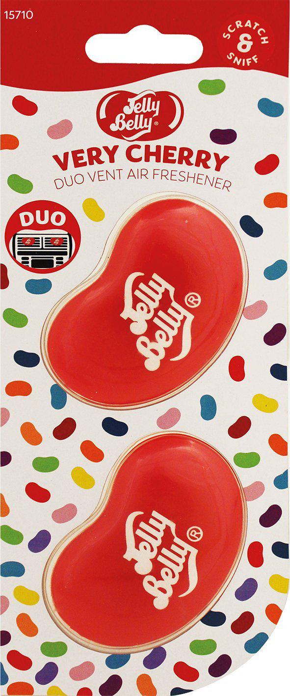 Jelly Belly-Air Freshener Duo Vent 2 Pk Very Cherry Alliance Auto Products