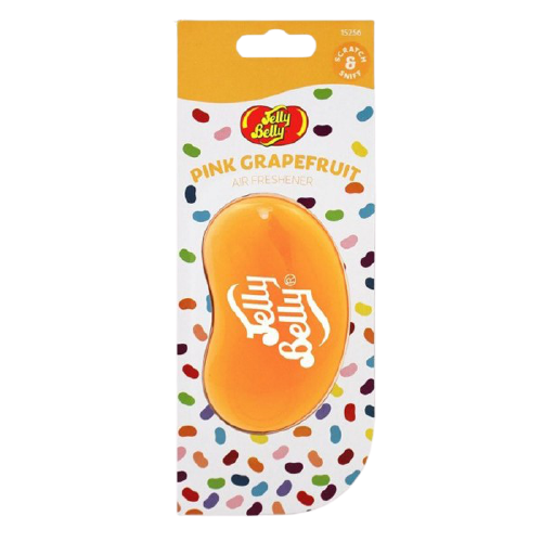 Jelly Belly-Car Air Freshener 3D Pink Grapefruit Alliance Auto Products