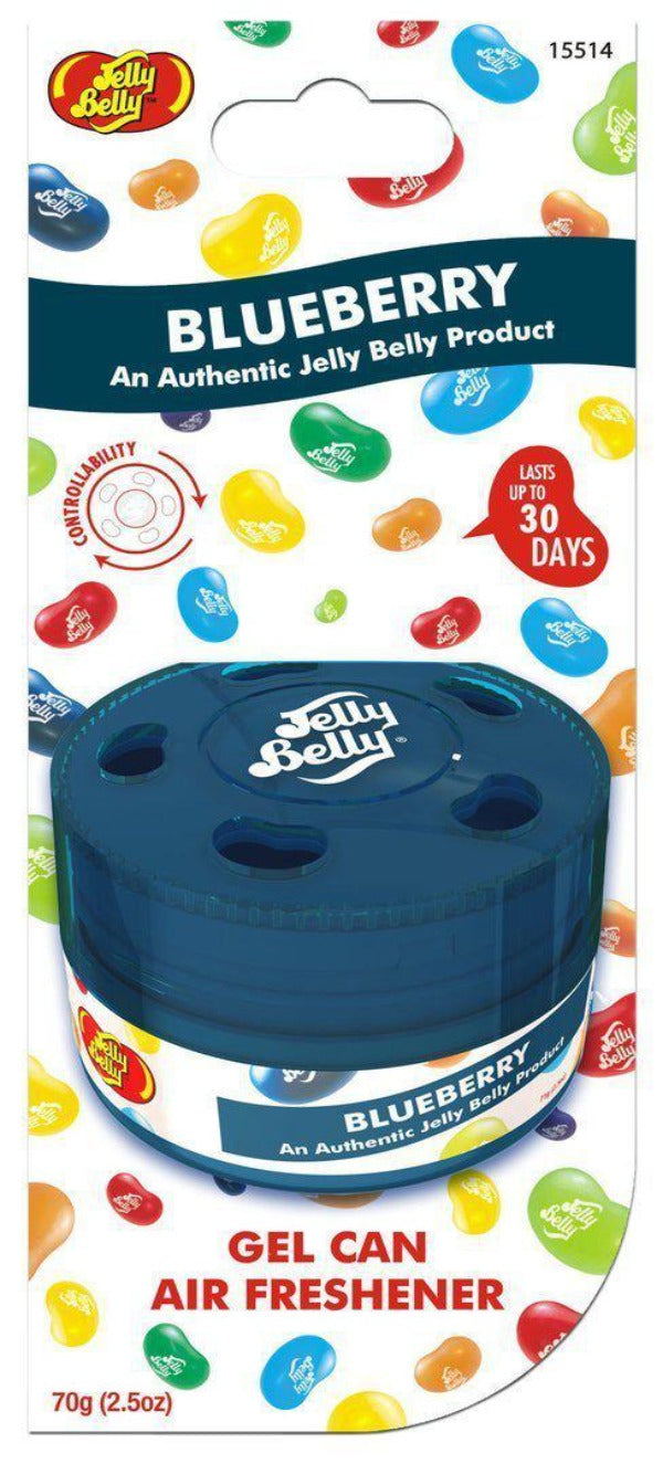Jelly Belly-Gel Can Air Freshener Blueberry (Made in USA) Alliance Auto Products