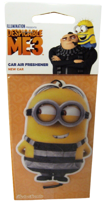 Minions-Despicable ME3 Air Freshener-New Car Alliance Auto Products