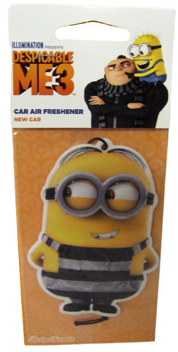 Minions-Despicable ME3 Air Freshener-New Car Alliance Auto Products