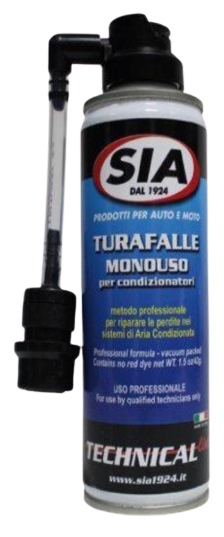 SIA- Disposable Leak stop for A/C can 400 ML (Made in Italy) Alliance Auto Products