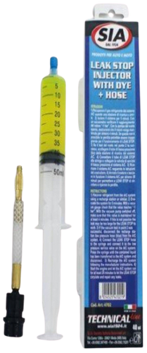 SIA-Disposable Leak stop for A/C syringe 40 ML (Made in Italy) Alliance Auto Products