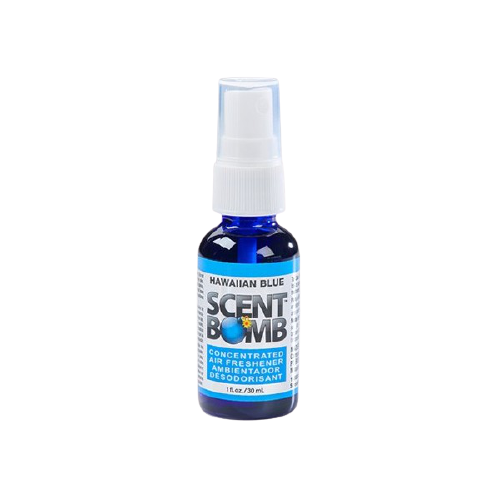 Scent Bomb Air freshener Hawaiian Blue 1 Oz (Made in USA) Alliance Auto Products