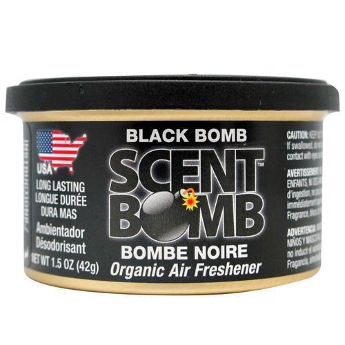 Scent Bomb Air freshener Organic Can Black Bomb (Made in USA) Alliance Auto Products