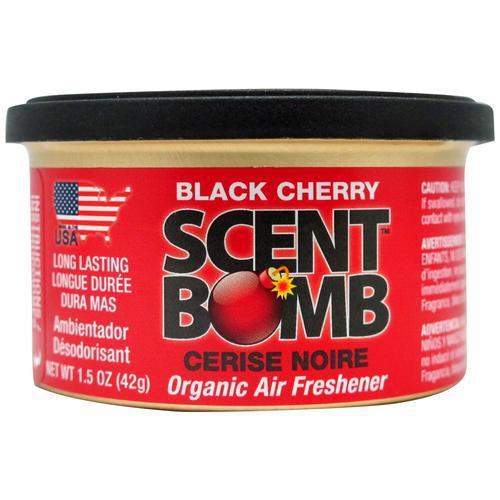 Scent Bomb Air freshener Organic Can Black Cherry (Made in USA) Alliance Auto Products