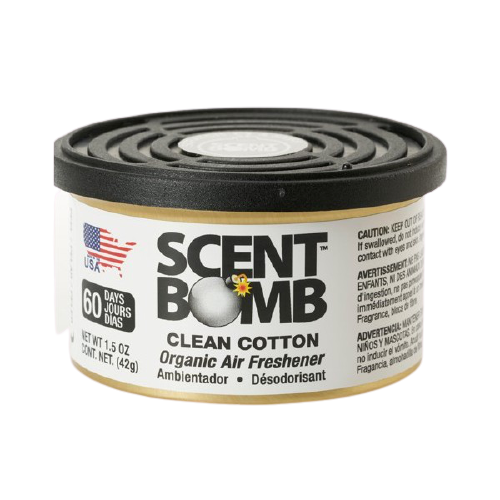 Scent Bomb Air freshener Organic Can Clean Cotton Alliance Auto Products