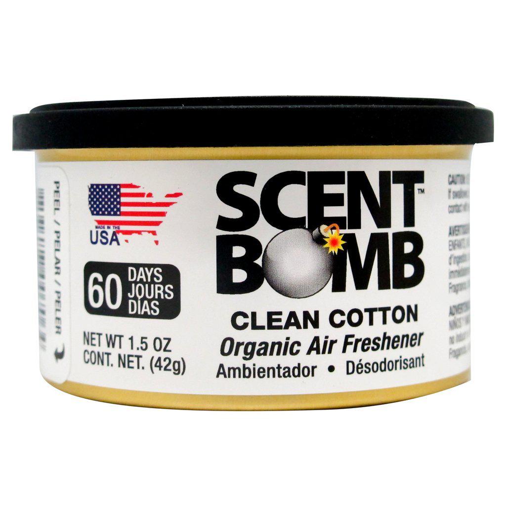 Scent Bomb Air freshener Organic Can Clean Cotton Alliance Auto Products