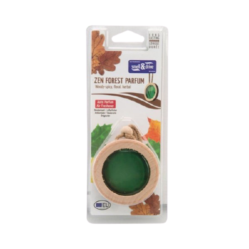 Smell & Drive Hanging Air Freshener (6 ml, Zen Forest) (Made in Spain) Alliance Auto Products